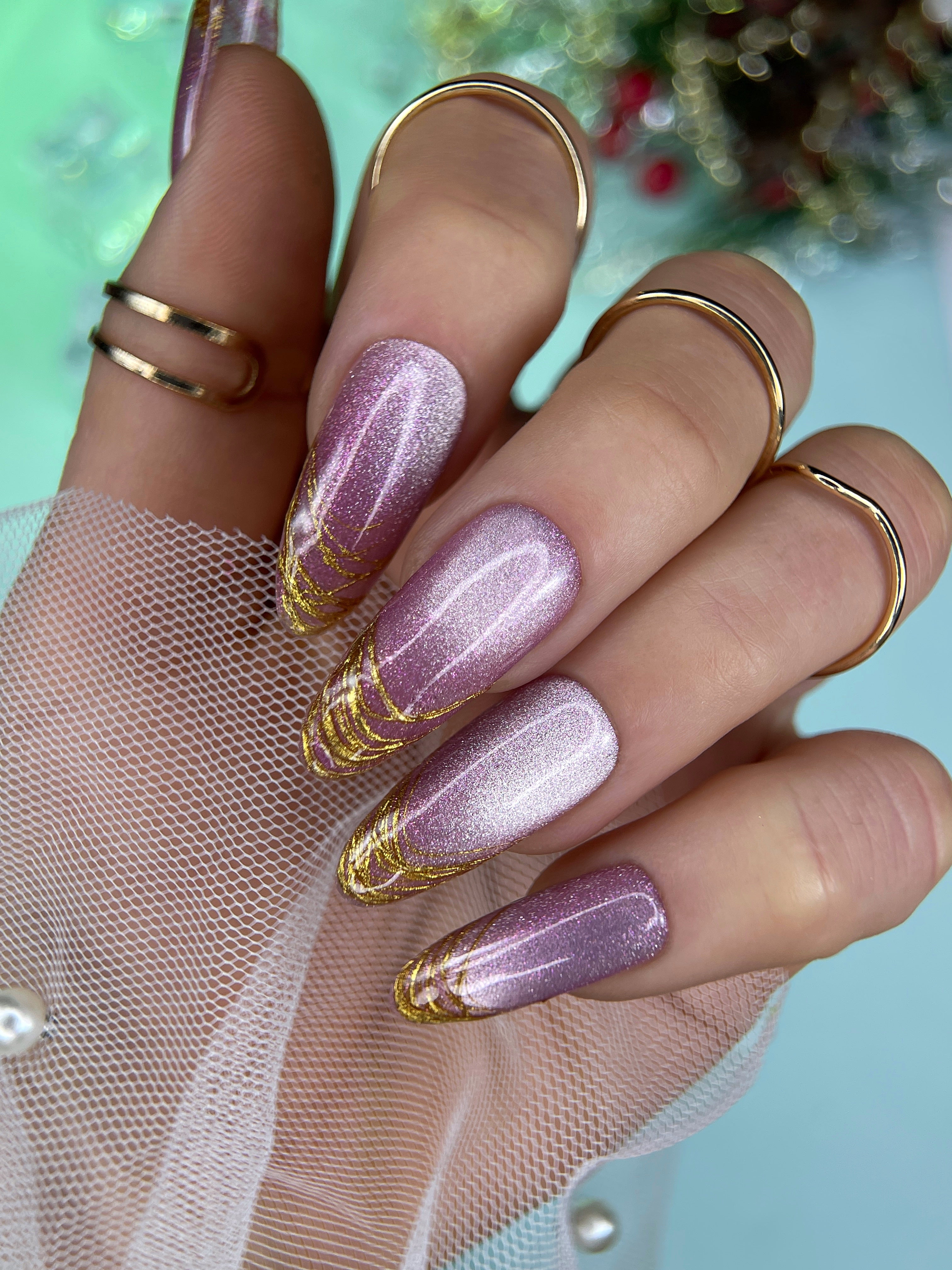 Gel polish JG07 Cat Eye