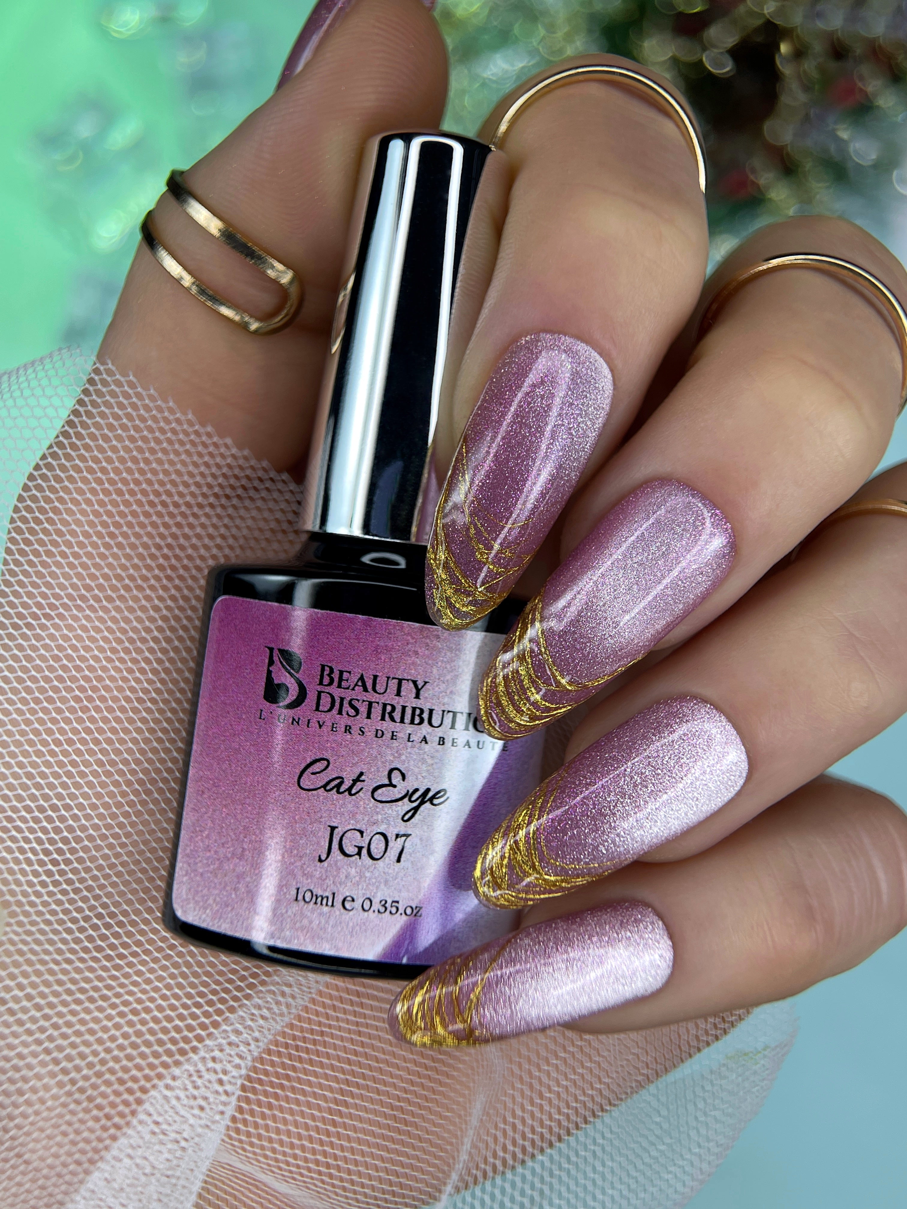 Gel polish JG07 Cat Eye