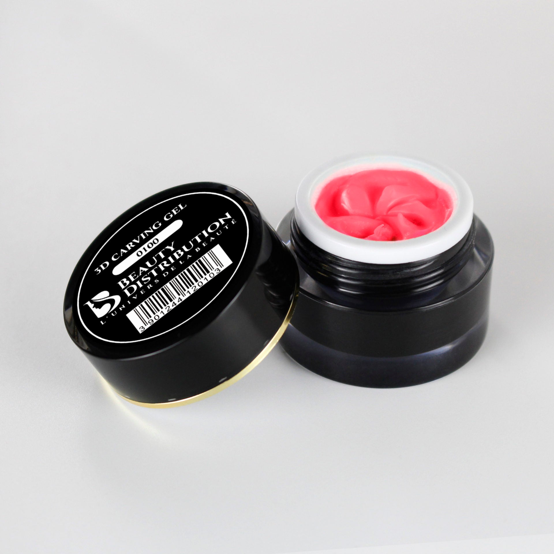 3D Carving Gel Rose Saumon N°100