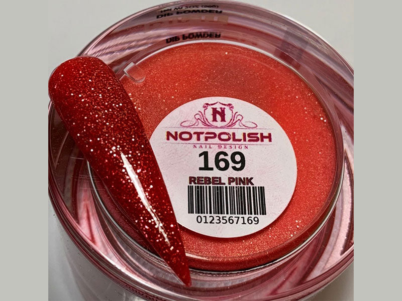 NotPolish OG 169 - POLVO ROSA REBELDE