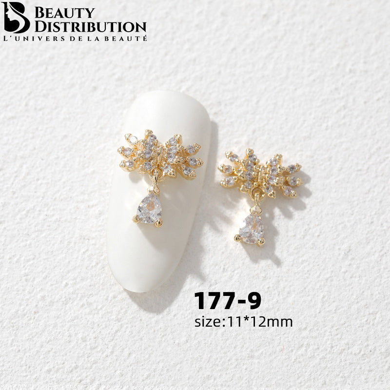 Rhinestone Nail Jewelry 177-9