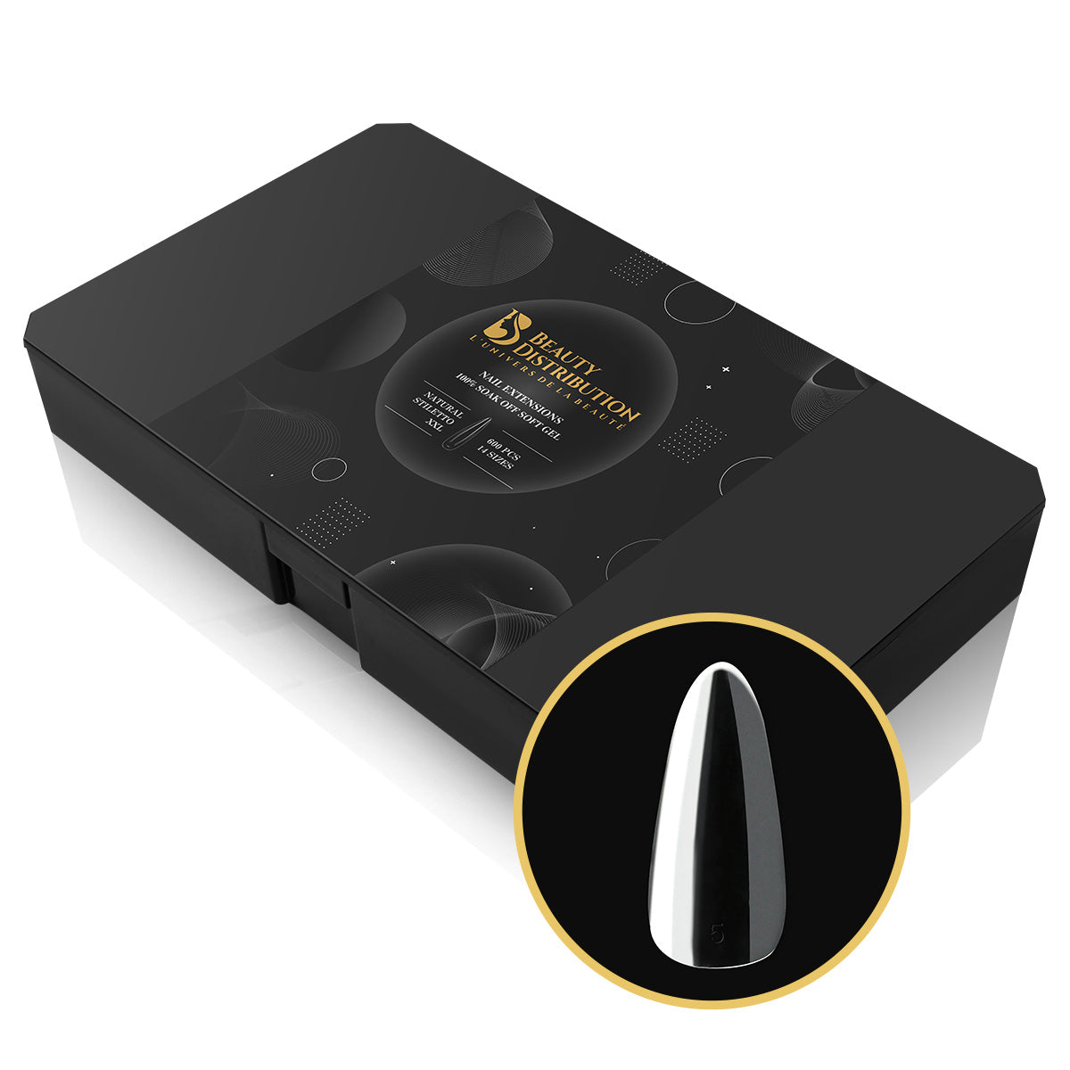 Capsules Stiletto Premium XXL-Pro (600 unités)