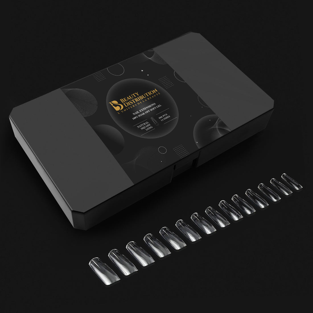 Capsules Premium Carées Long-Pro (600 unités)