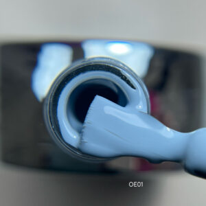 Gel Polish Silver Glam Gray OE01