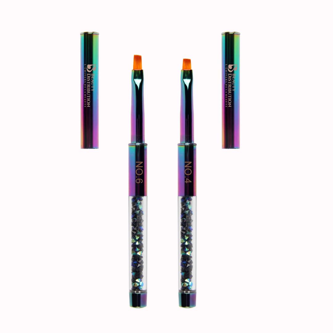 Pinceau gel strass N°4