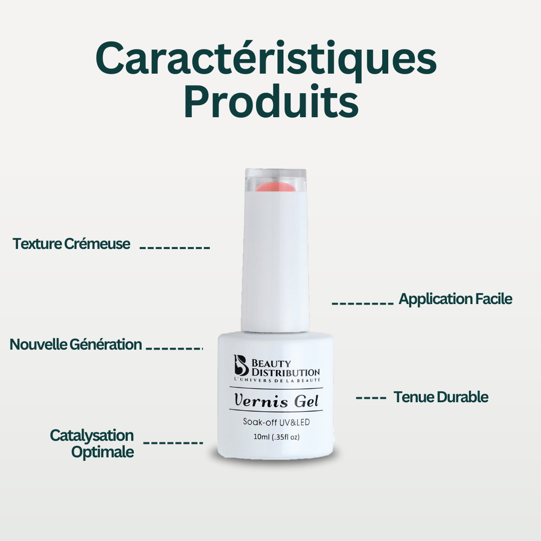 Gel Polish Coral Peach A011