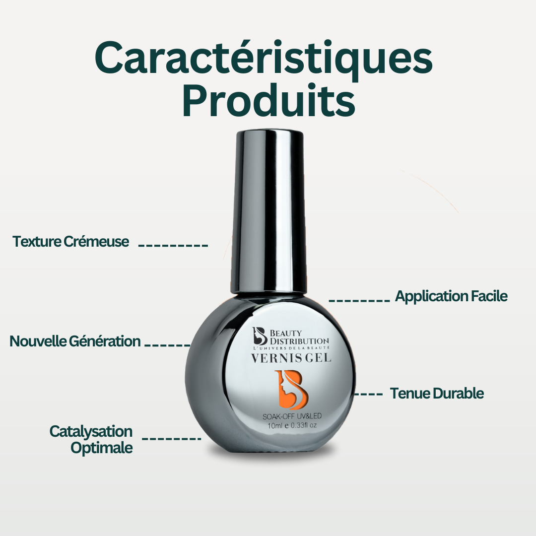 Vernis Semi-Permanent Orange Solaire A143 10ml