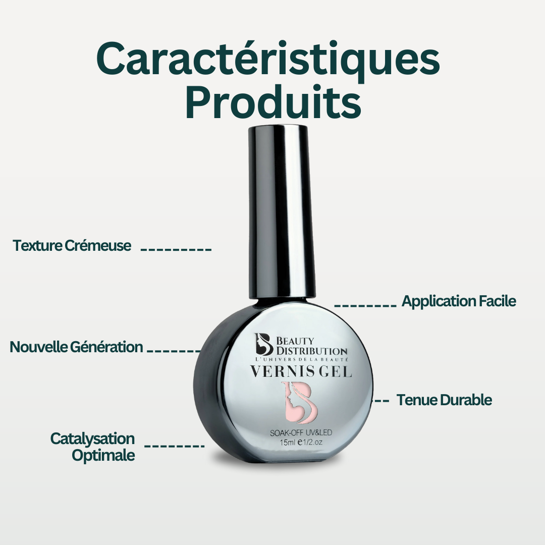 Vernis Semi-Permanent A146 – Rose Pastel Soyeux