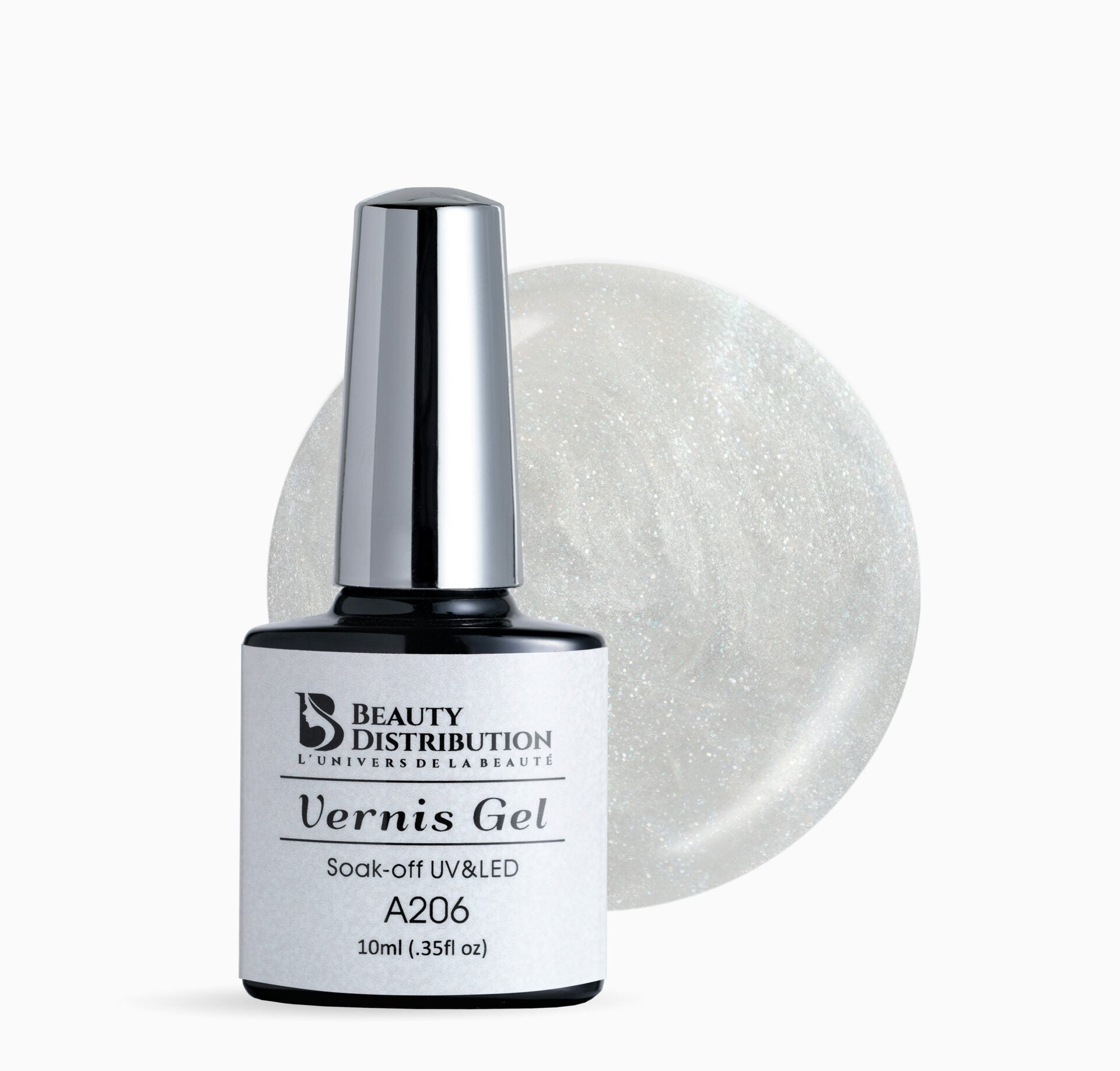 Gel Polish White Starlight A206