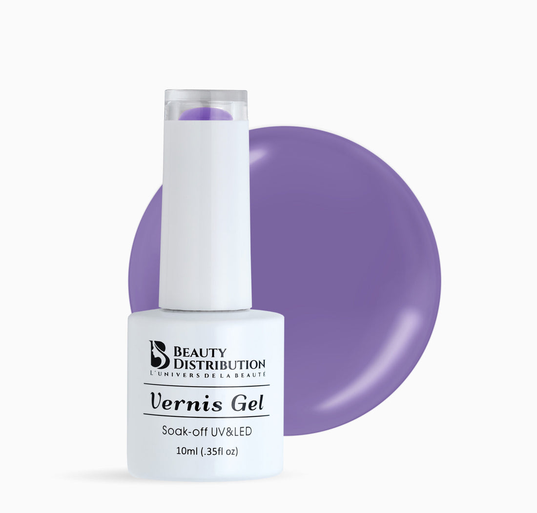 Vernis Semi-Permanent UV/LED A252 Violet Lilas Beauty Distribution