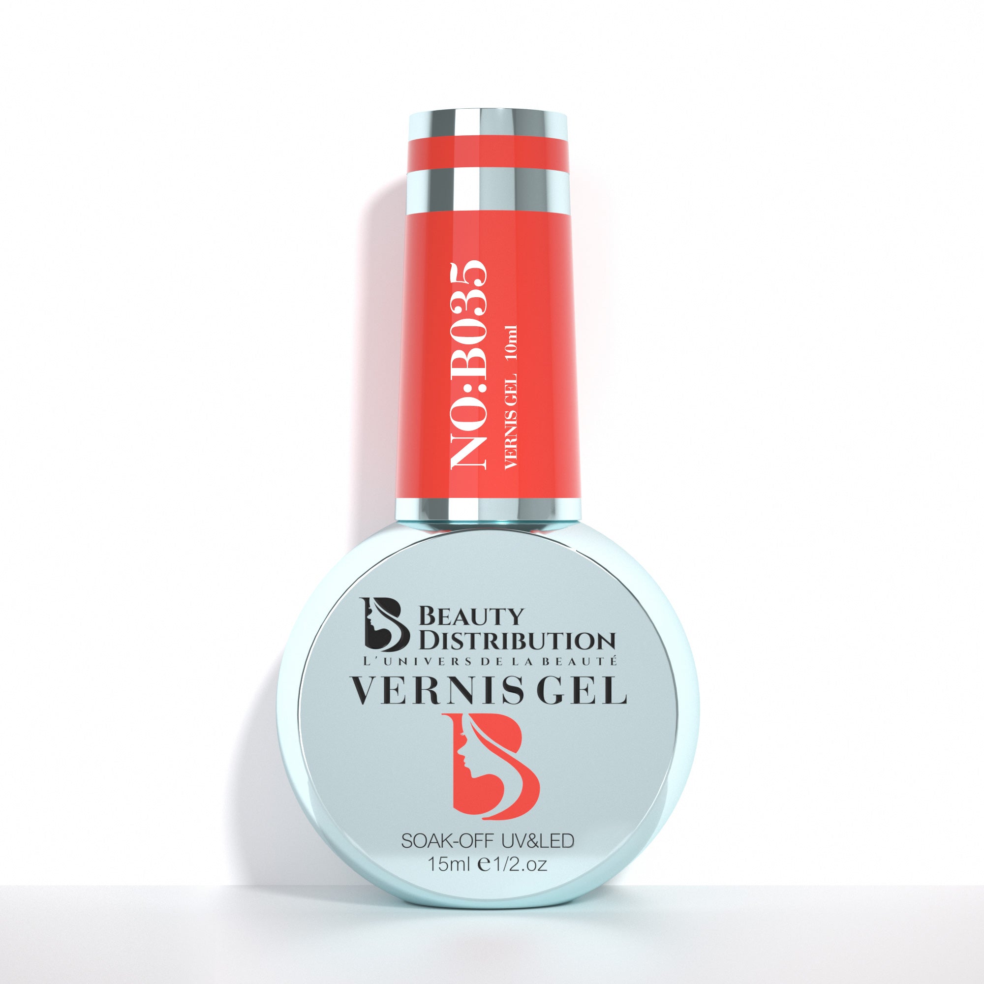 Gel Polish Road Trip Red Vermeil B035