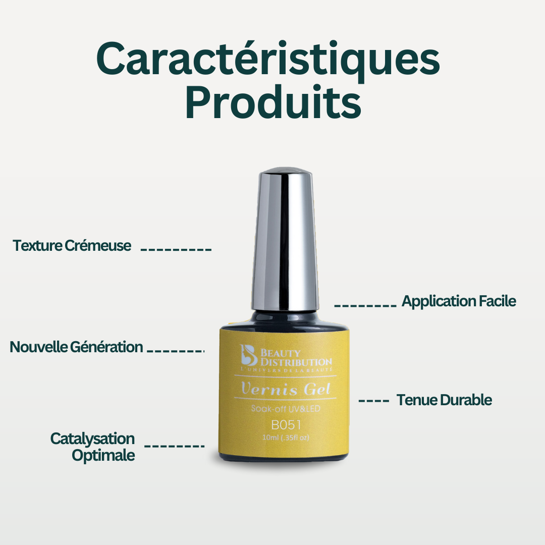 Gel Polish Jaune Imperial B051