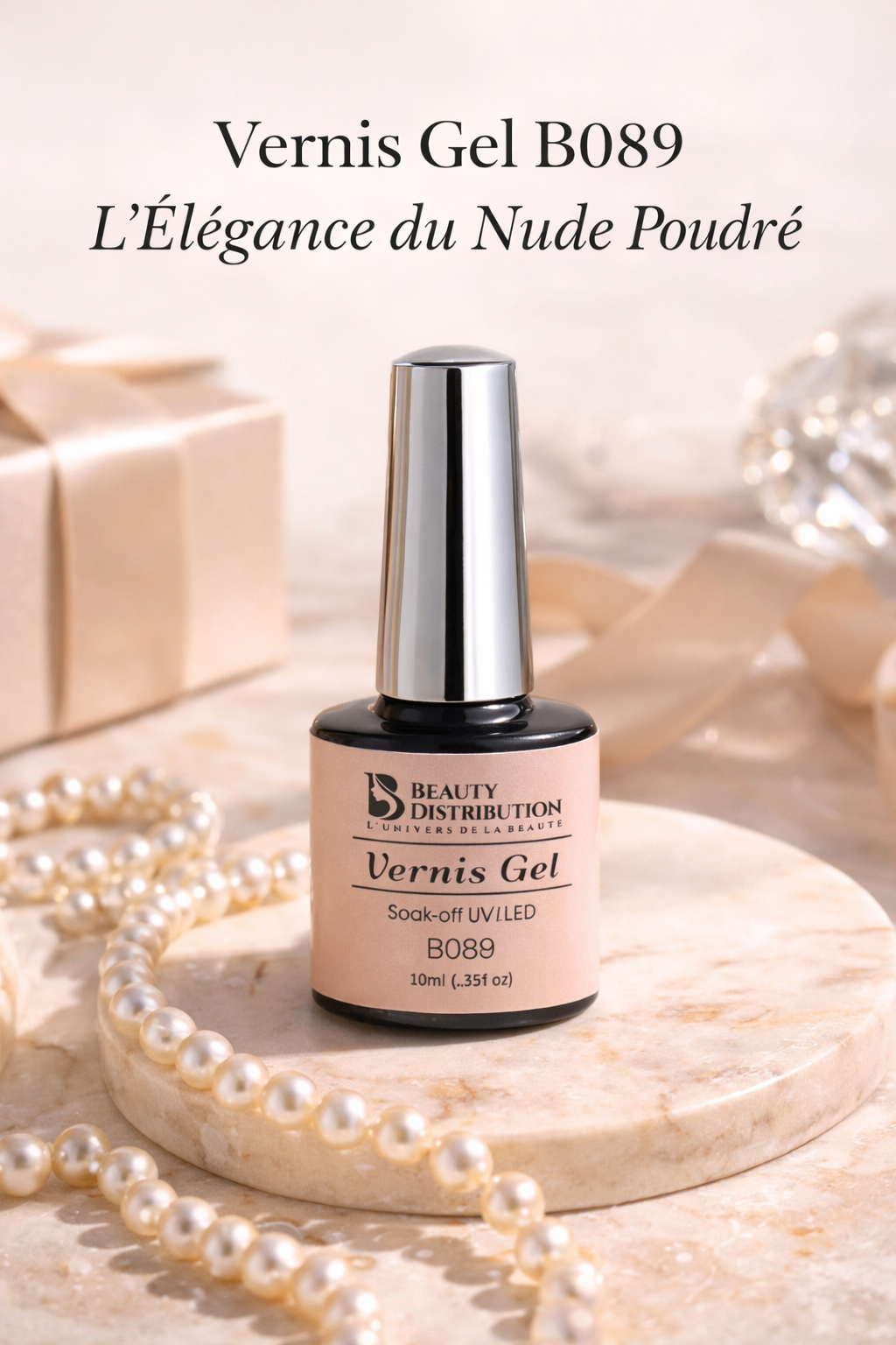 Vernis Semi-Permanent B089 Nude Poudré