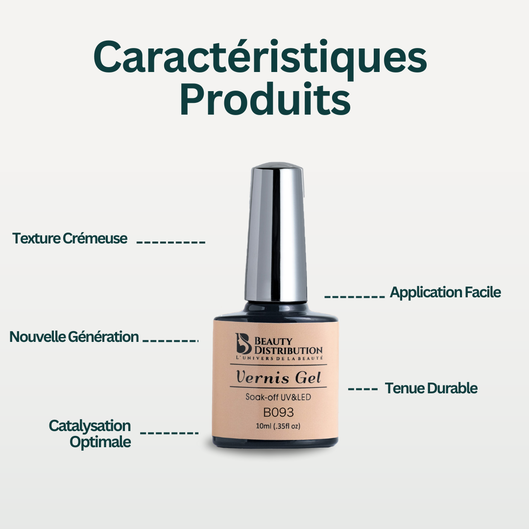 Gel Polish Saumon Clair B093