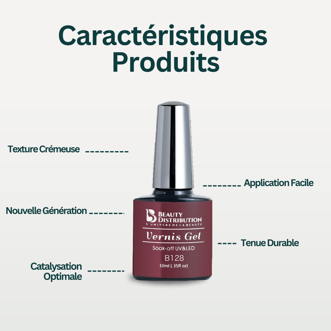 Gel Polish Amarante B128