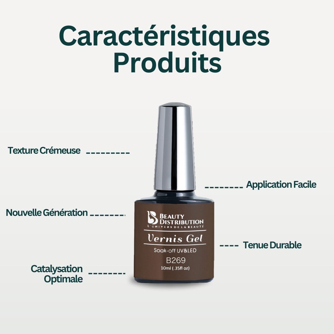 Gel Polish Chocolat B269