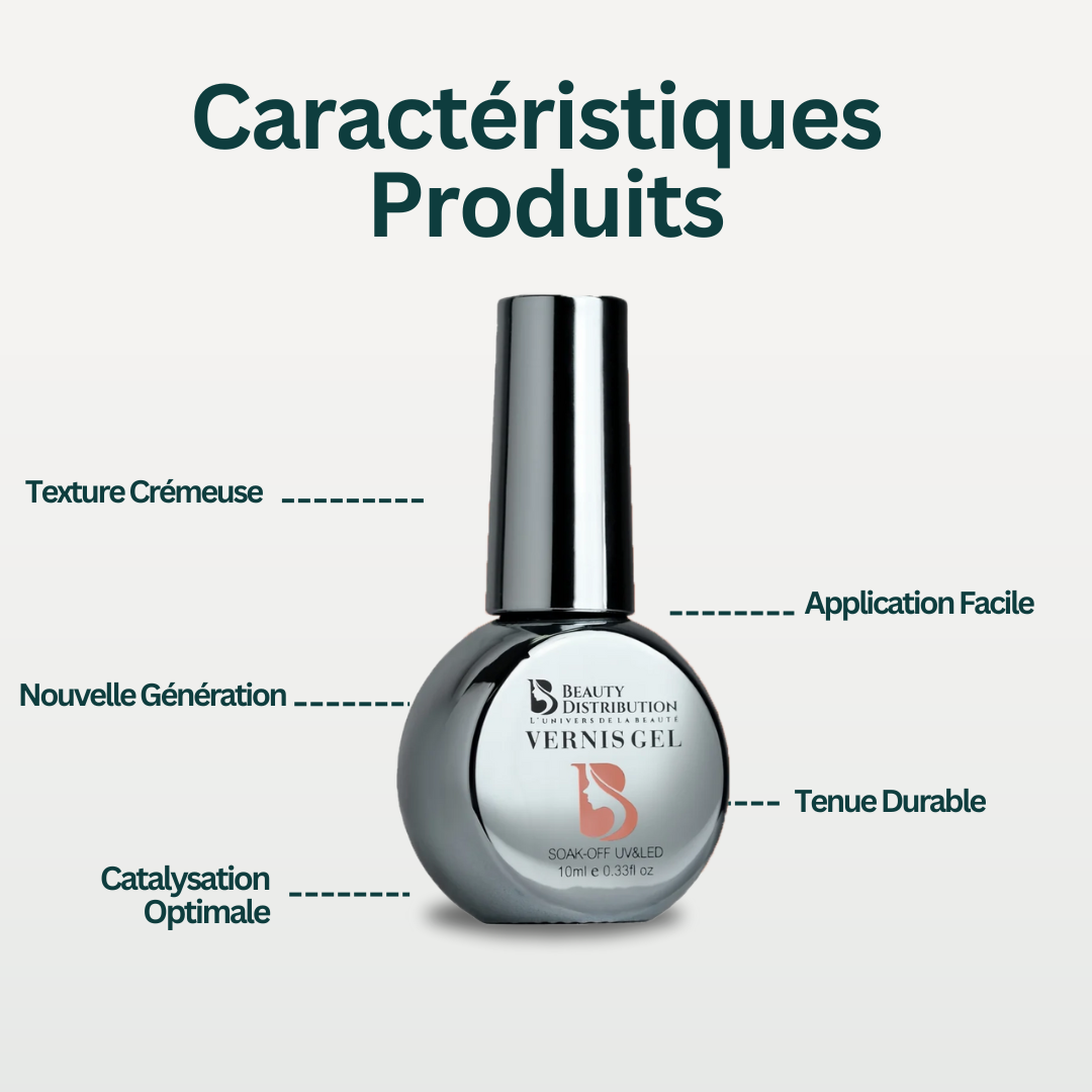 Esmalte en gel plateado naranja tropical B293