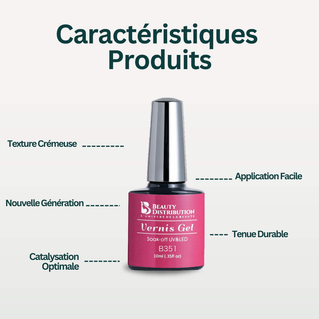 Gel Polish Flashbubble Fushia B351