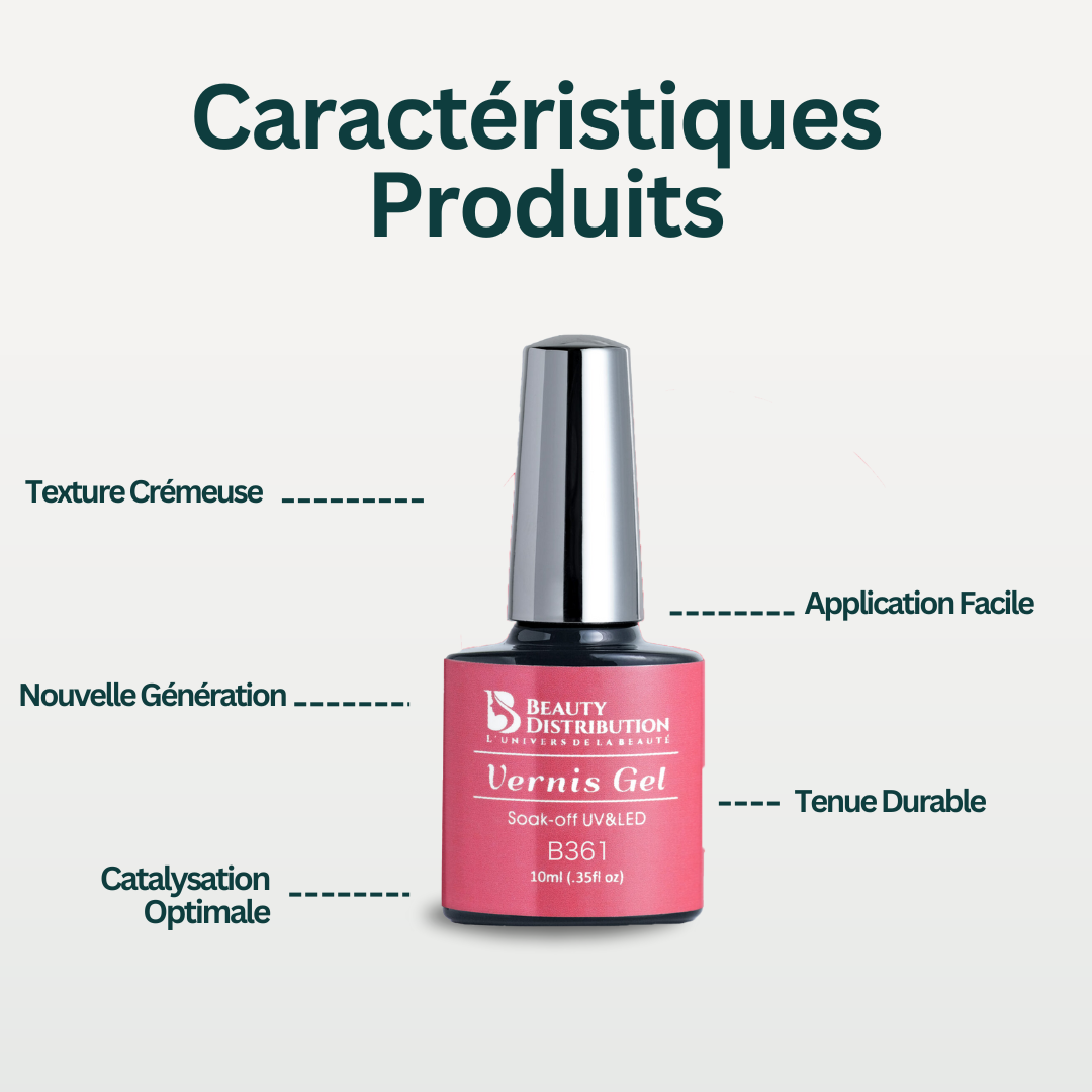 Esmalte en gel Road Trip Nacarat B361