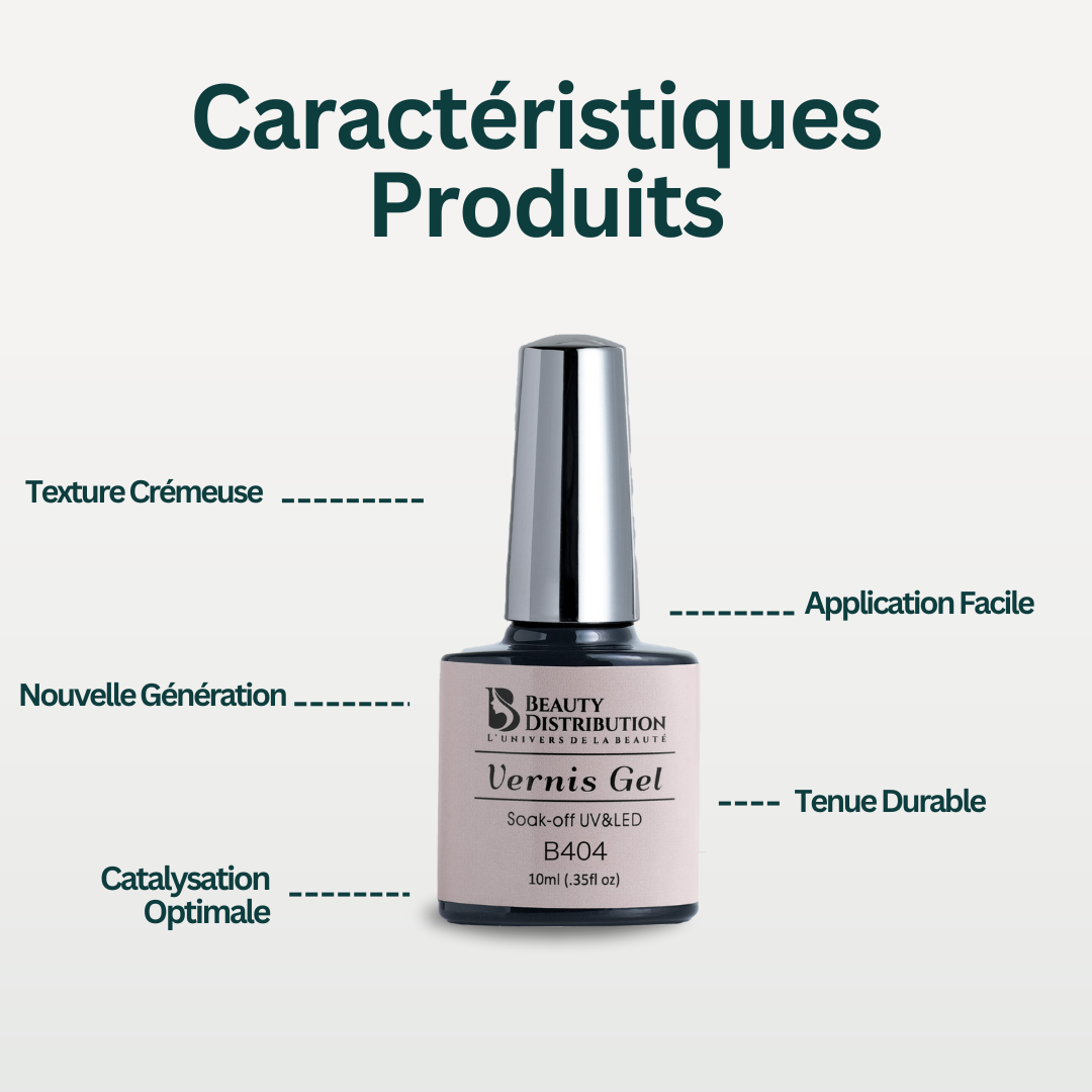 Gel Polish Rose Dragée B404