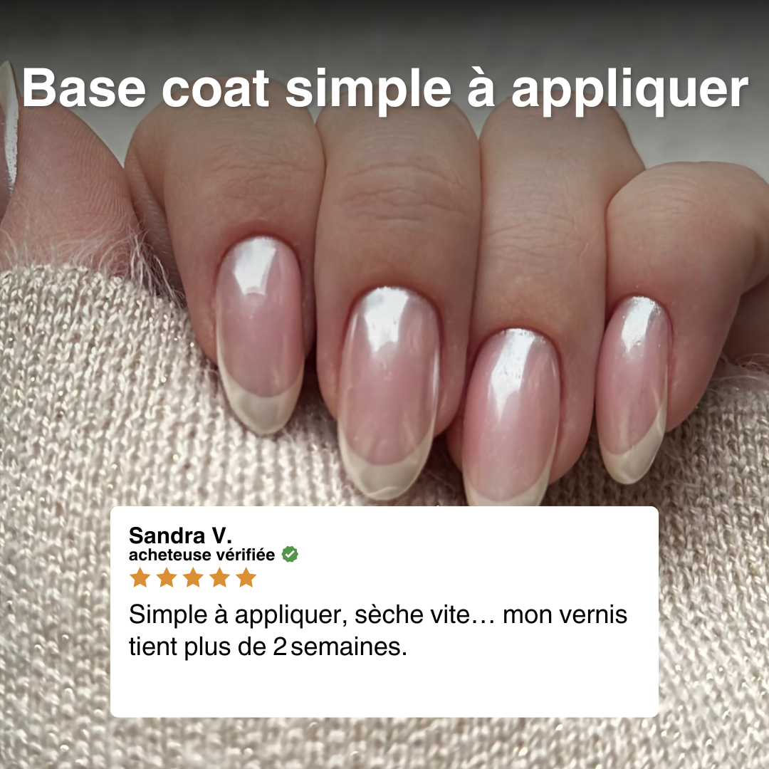 Base Coat UV/LED 15 ml L’Adhérence Ultime pour une Manucure Longue Tenue