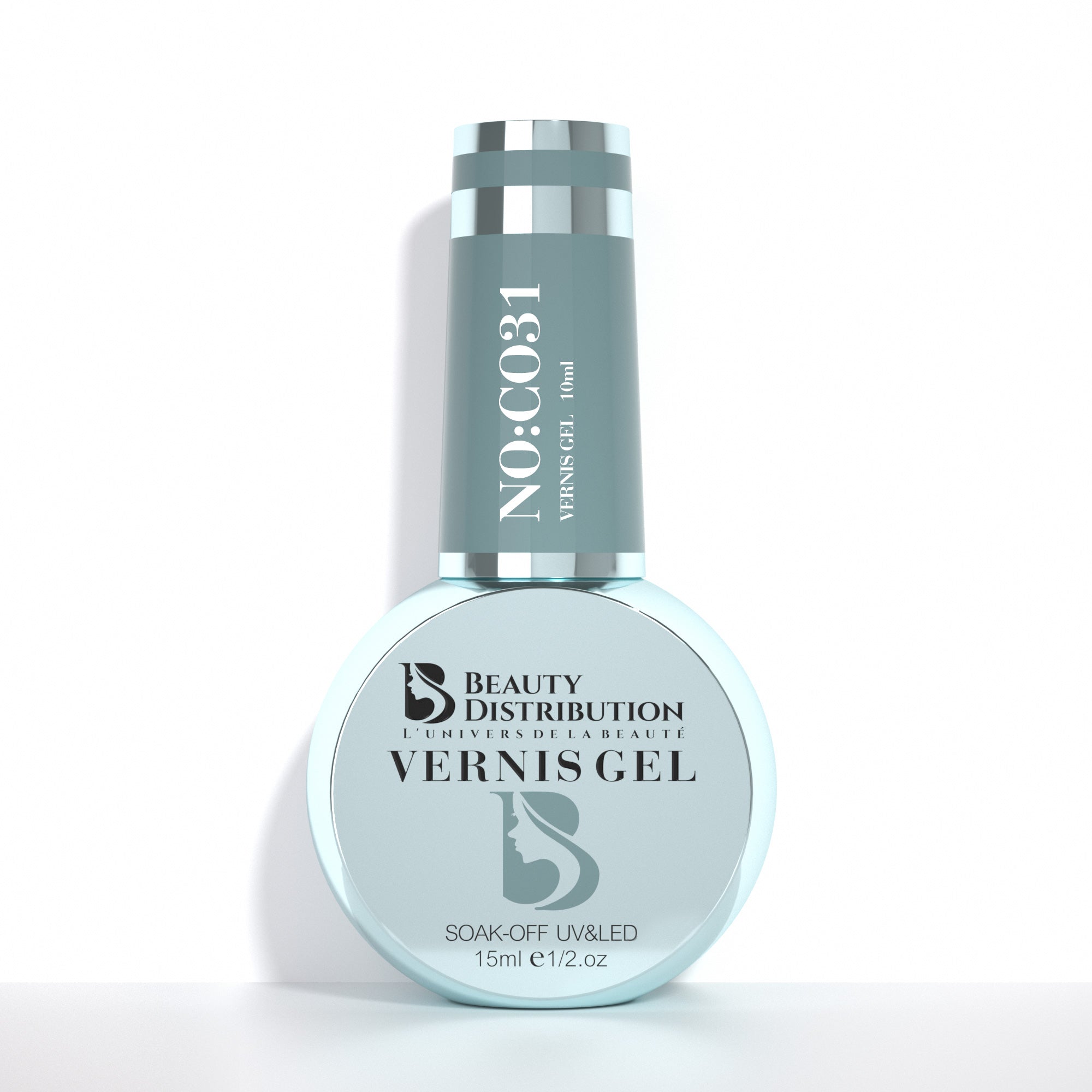 Vernis Gel Semi-Permanent - C031 - Vert Sauge Élégant