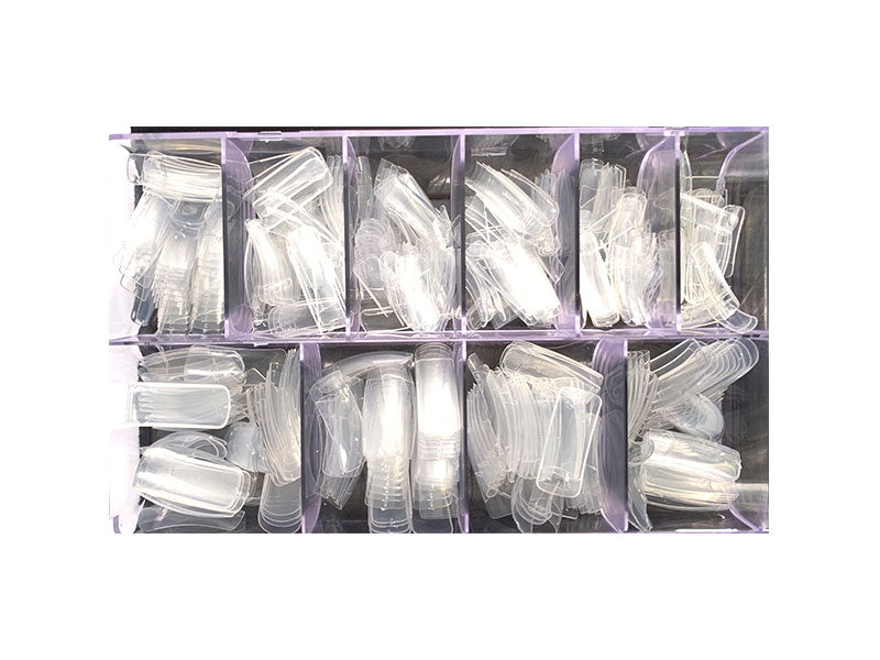 Capsules C-Curve Transparentes 500 pcs - 10 tailles