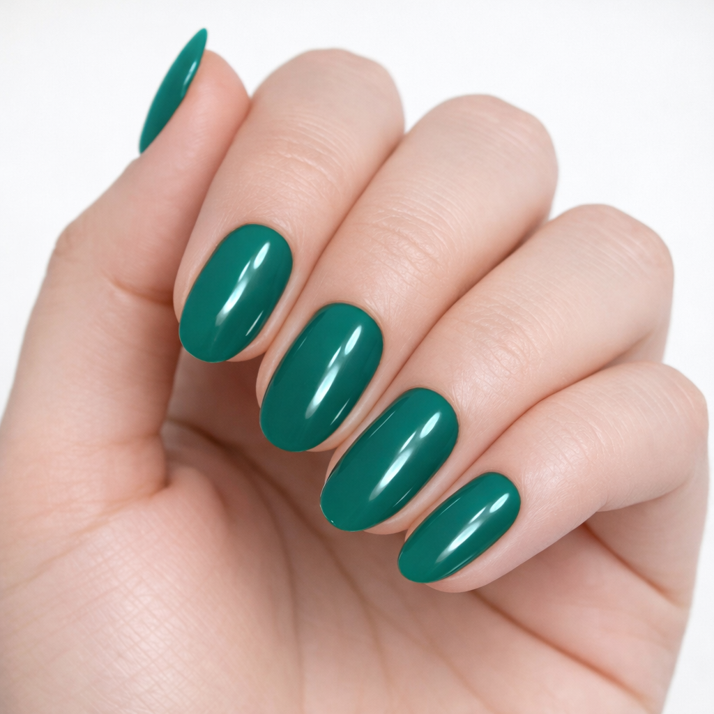 Vernis Semi-Permanent UV/LED A077 Vert Pétrole Beauty Distribution
