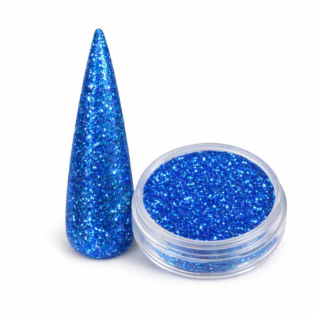 Chrome Paillettes BSL06 Bleu Royal Intense