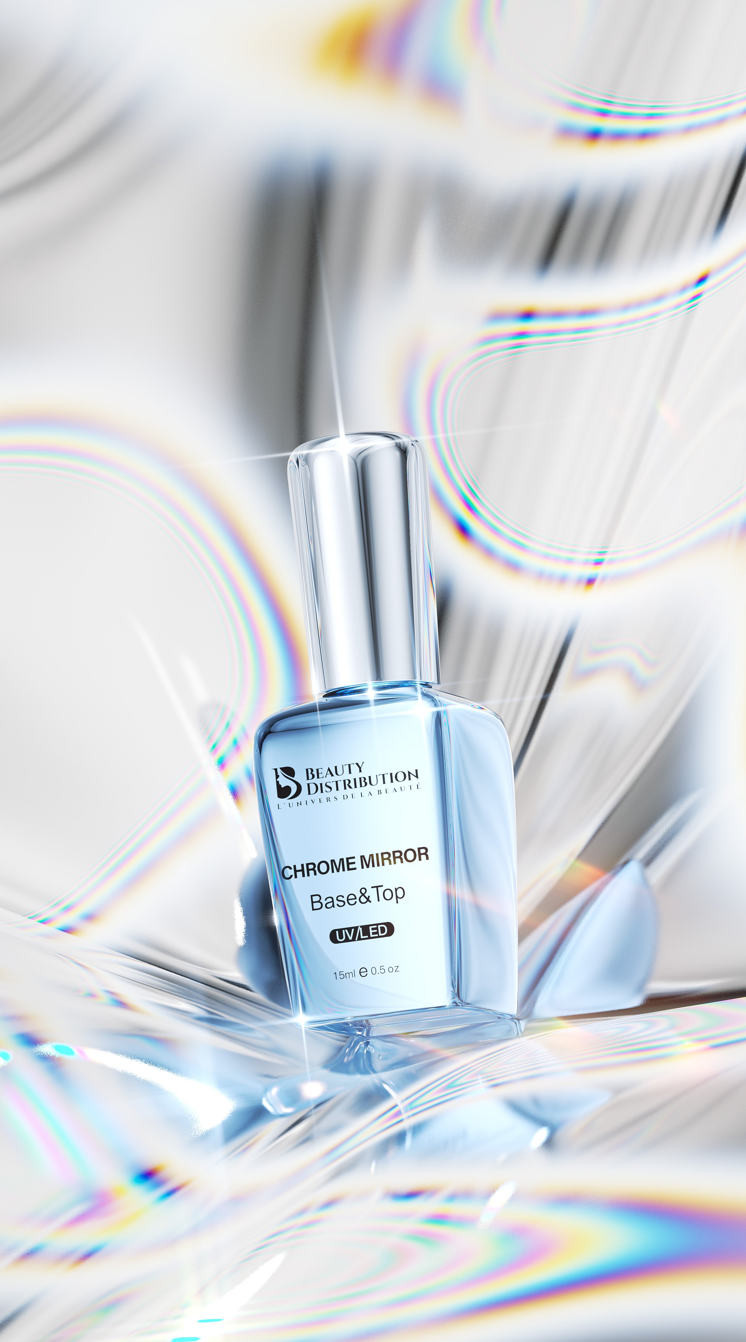 Chrome Mirror Base & Top