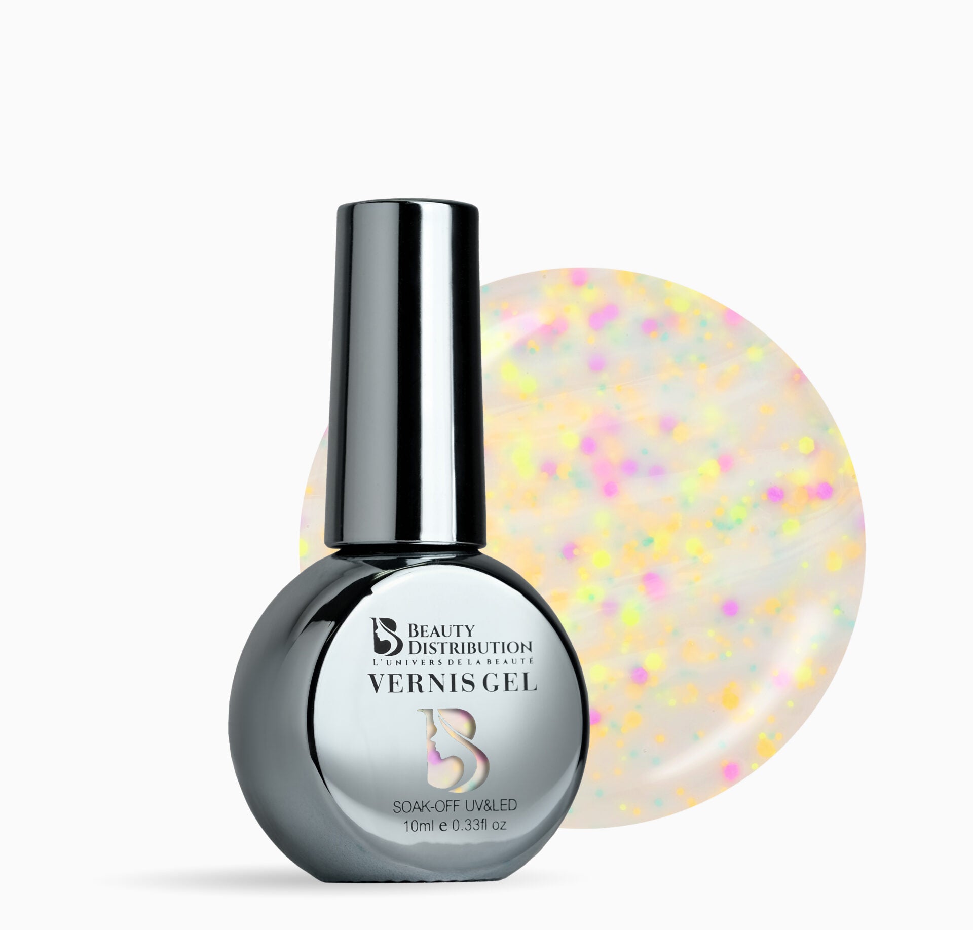 Gel Polish Confetti Cream F170