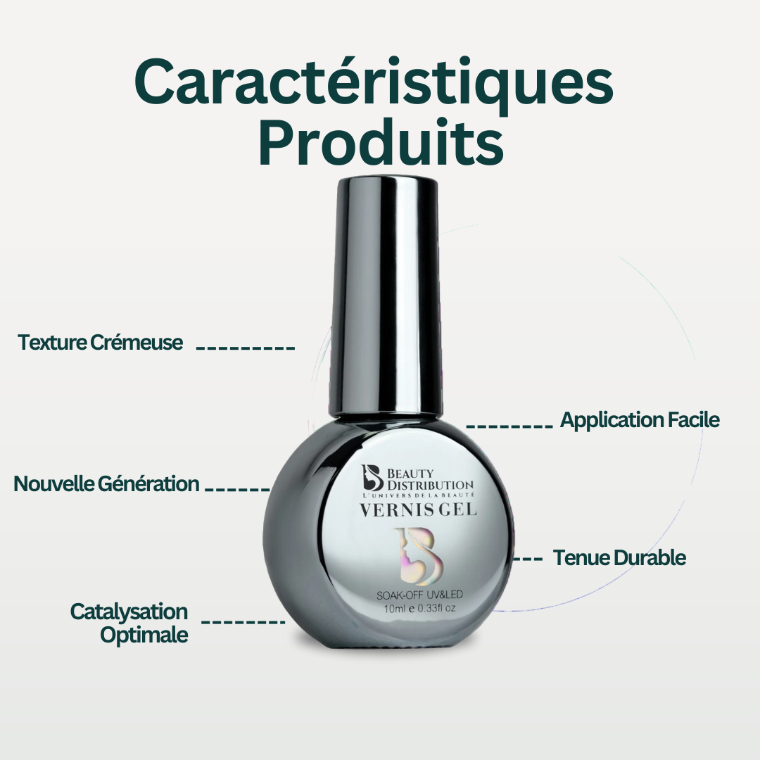 Gel Polish Confetti Cream F170