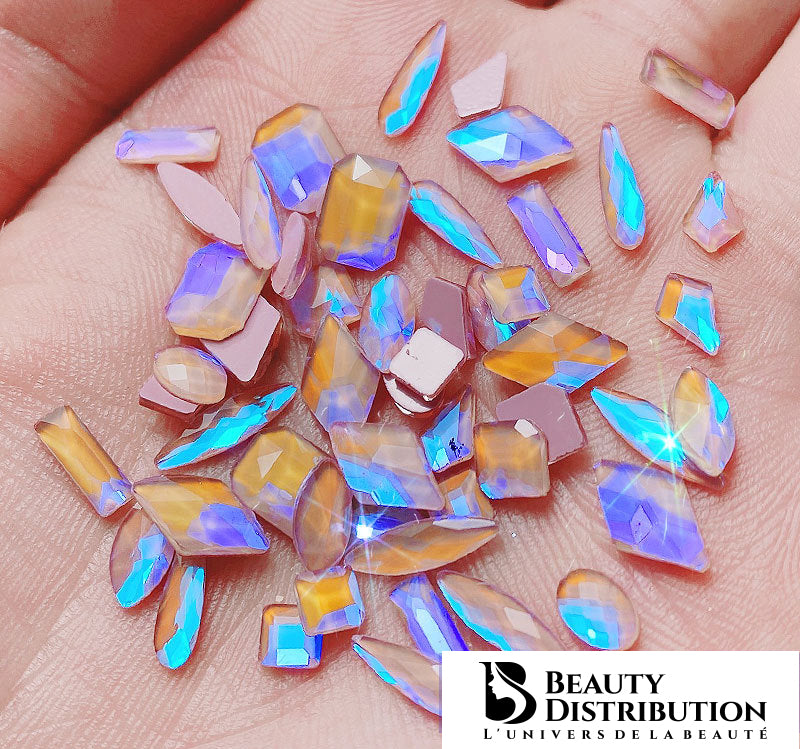 Strass holographiques ( 50 pcs)