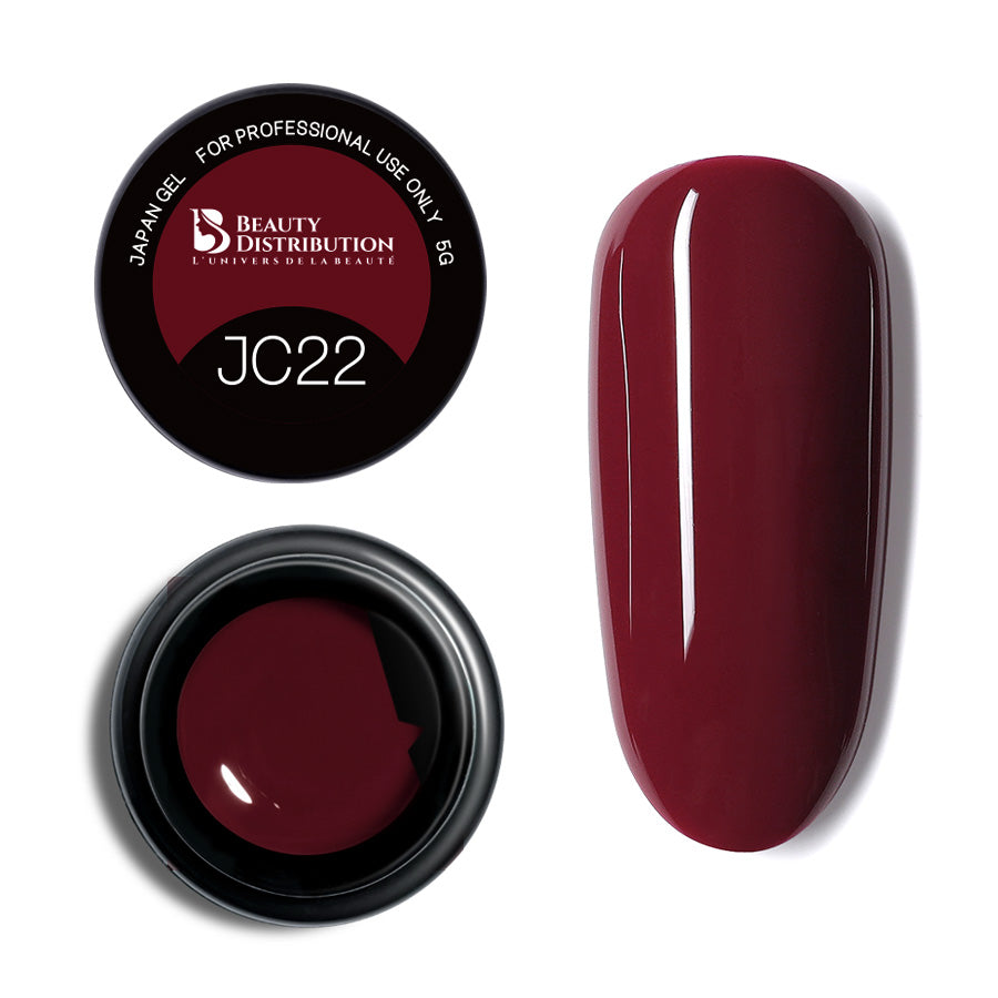 JAPAN GEL Rouge Foncé JC22 - 5ml
