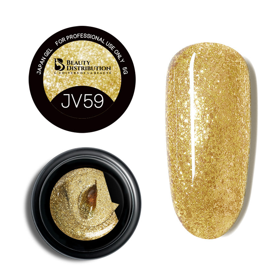 JAPAN GEL Or Scintillant JV59 - 5ml