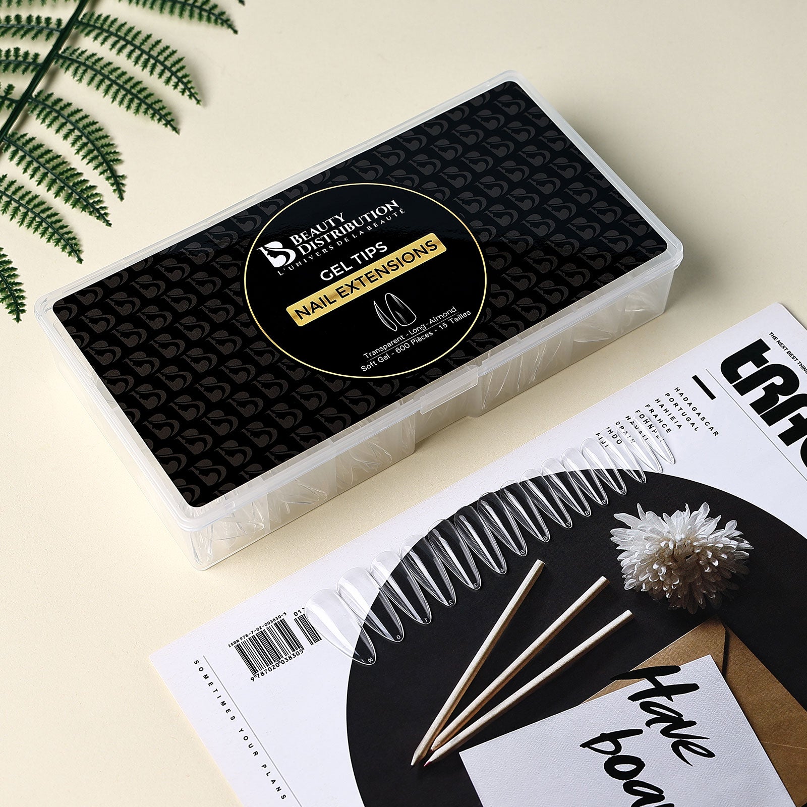 Capsules Long Almond 600 pcs