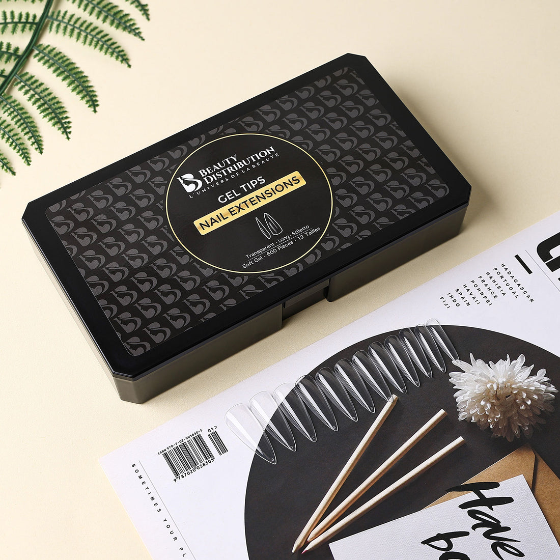 Capsules Long Stiletto 600 pcs