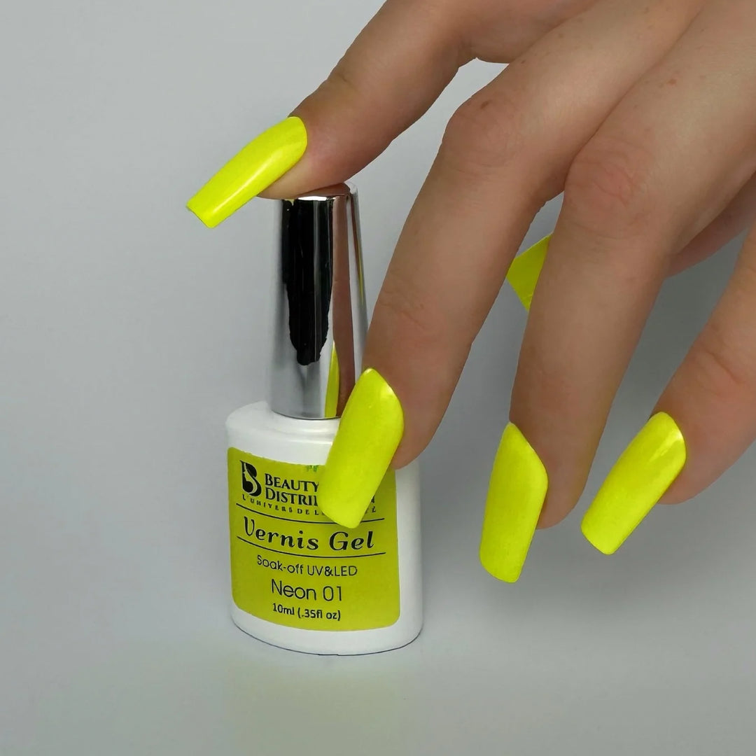 Gel Polish Neon 01 Yellow Party