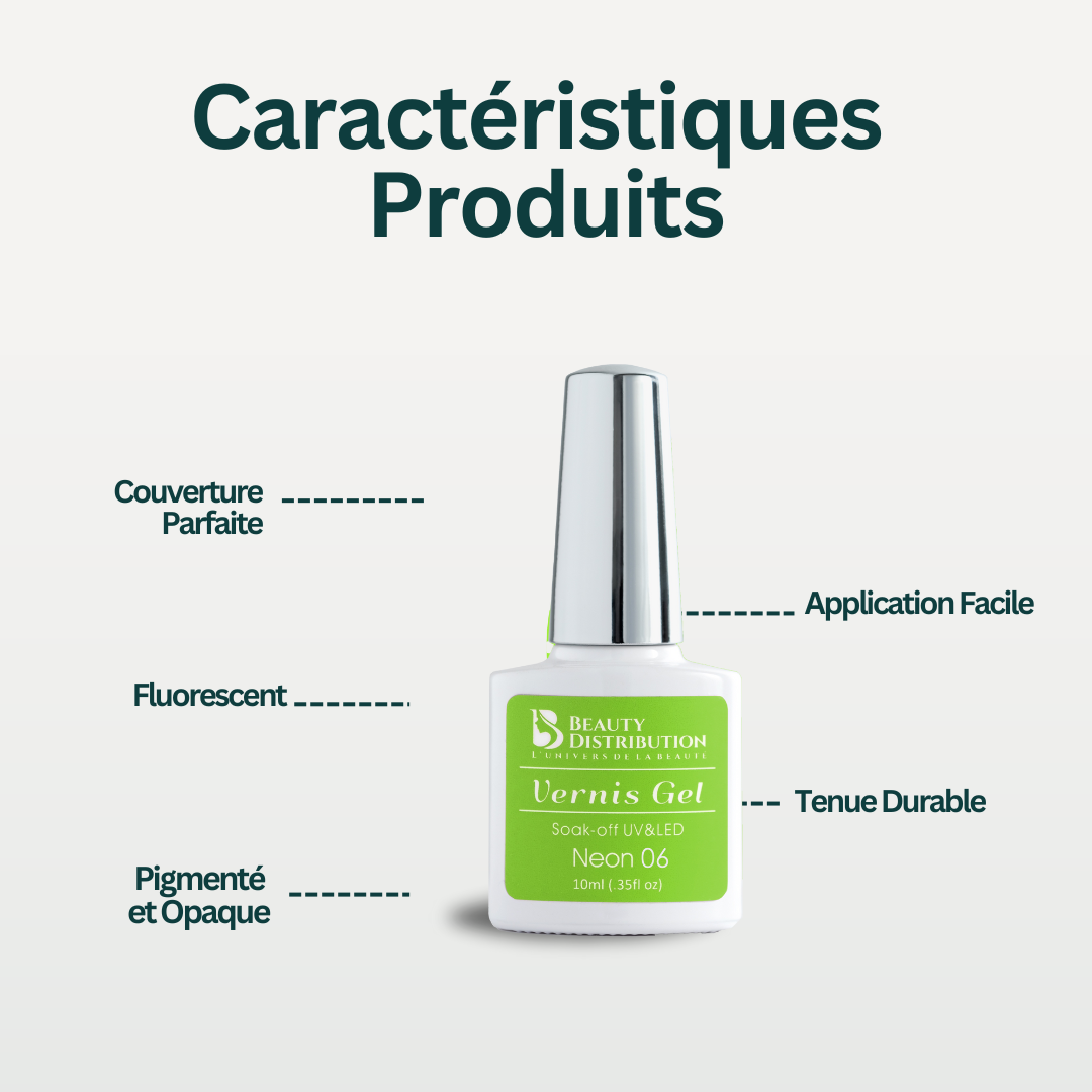 Gel Polish Apple Green Neon 06