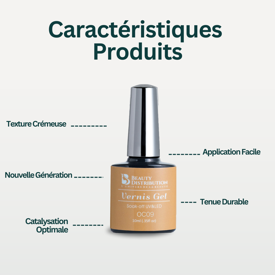 Gel Polish Abricot Clair OC09