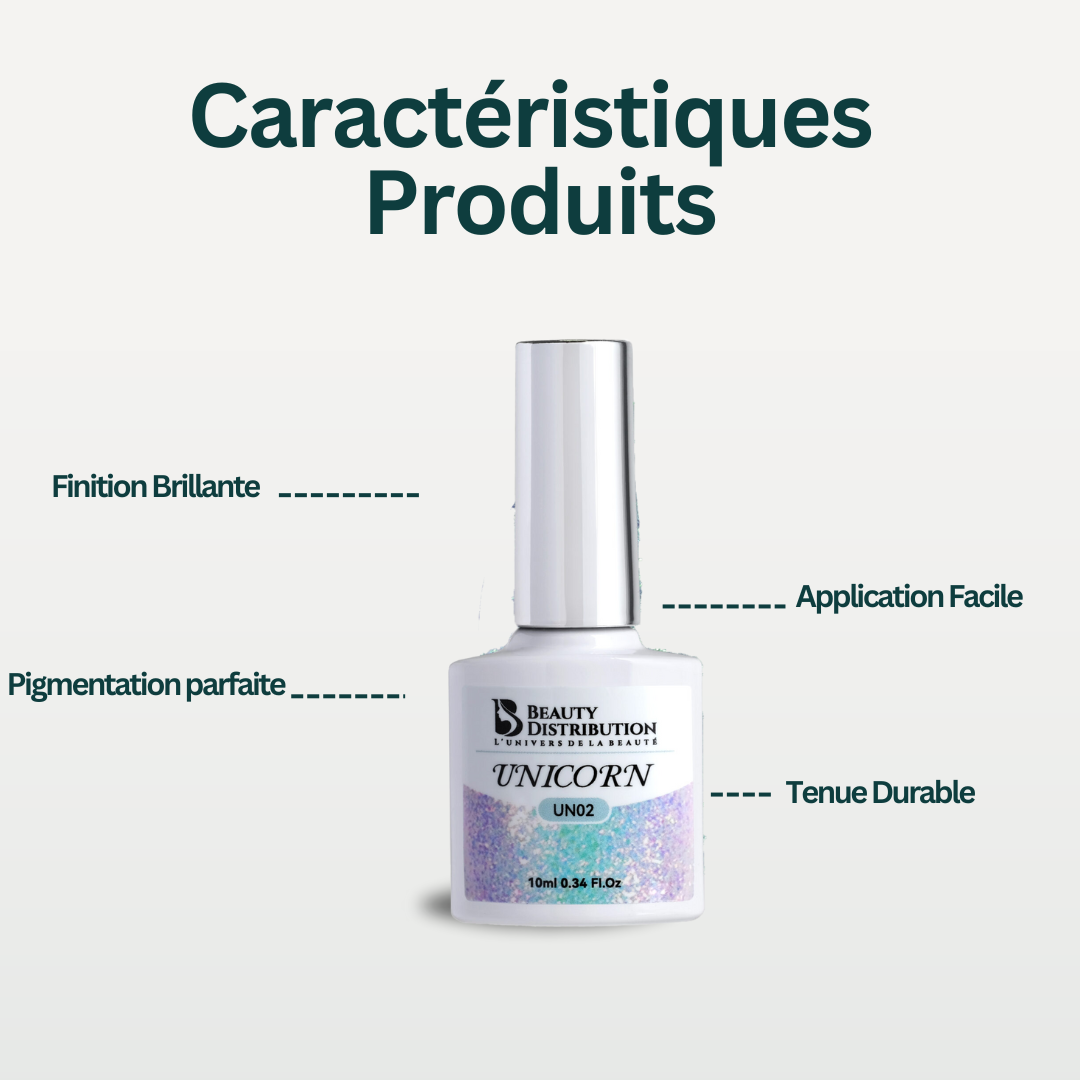 Esmalte en gel Fantasia Unicornio 10ml 02