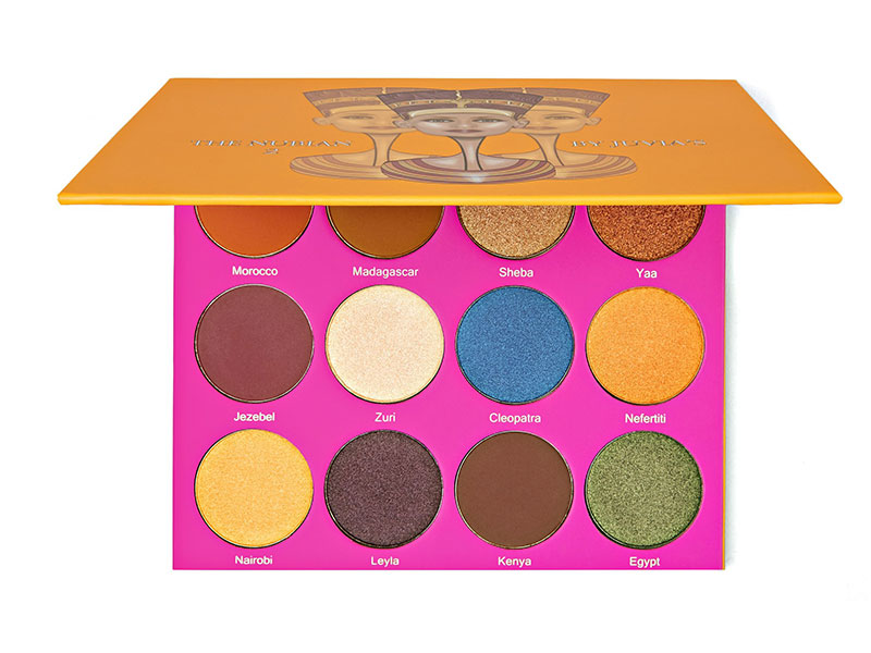 the-nubian-2 palette fard à paupiere par juvia&