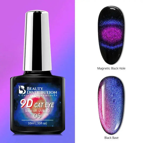 Vernis Semi-Permanent 9D Cat Eye – 06 Galaxy Cosmic Beauty Distribution