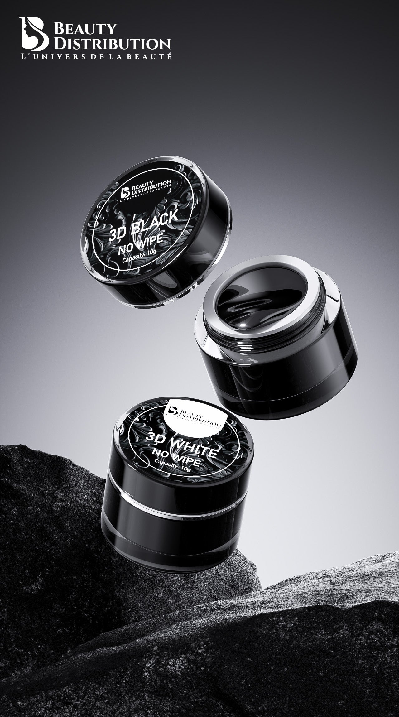 Gel 3D Blanc Sans Résidu 10 Grammes