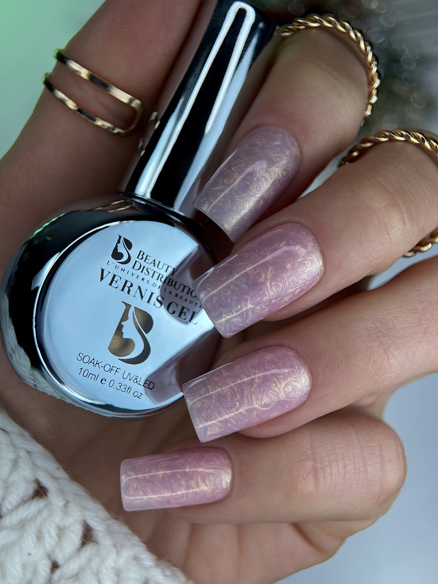 Gel Polish Stardust Rose E111