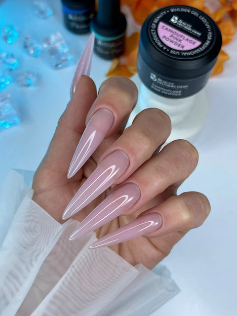 Gel Camouflage Pink Powder  Beauty Distribution Beauty Distribution