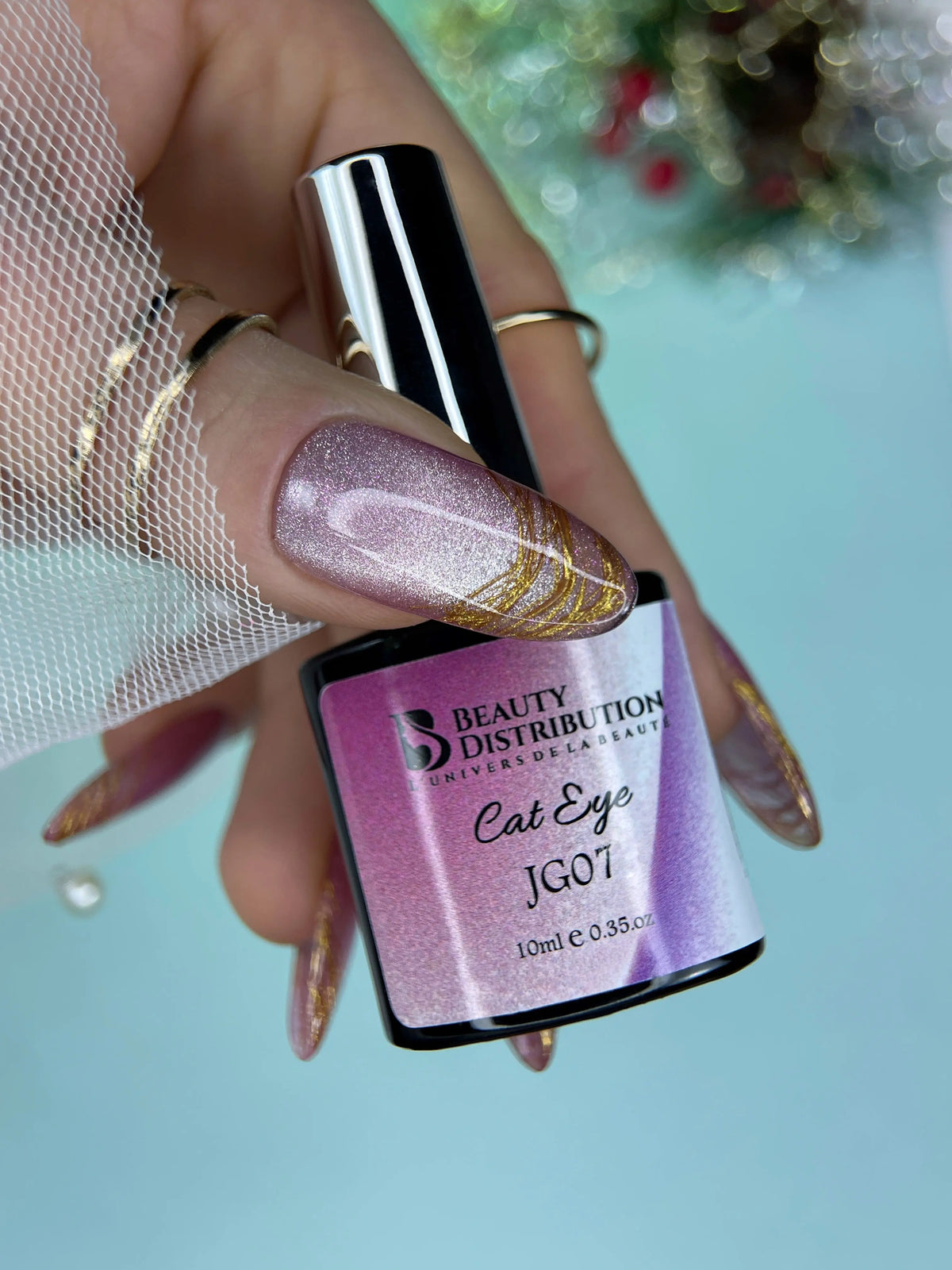 Vernis Semi-Permanent Cat Eye – JG07 (10 ml) Beauty Distribution