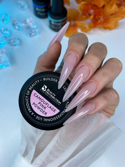 Gel Camouflage Pink Powder  Beauty Distribution Beauty Distribution