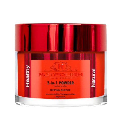 Poudre acrylique NotPolish OG 140 – Orange néon