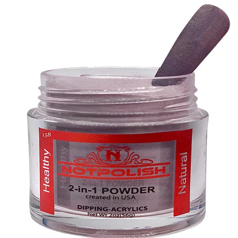 NotPolish OG 158 - MY SOULD WAS DARK POWDER Beauty Distribution